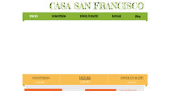 Desktop Screenshot of casasanfrancisco.org