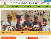 Tablet Screenshot of casasanfrancisco.org